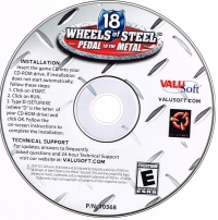 18 Wheels of Steel: Pedal to the Metal Box Art