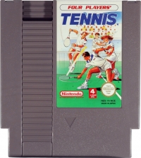 Four Players' Tennis [DE] Box Art