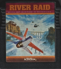 River Raid (cartridge) Box Art