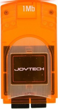 Joytech 1Mb Memory Card (Orange) Box Art