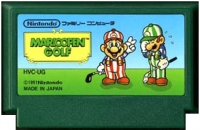 Mario Open Golf Box Art