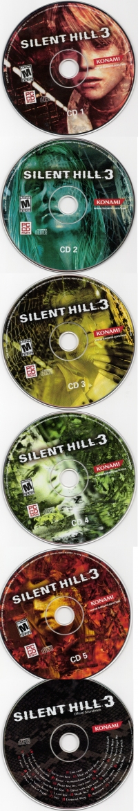 Silent Hill 3 (barcode right) Box Art