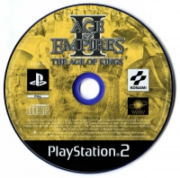 Age of Empires II: The Age of Kings (yellow disc logo) Box Art