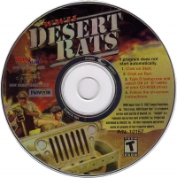 WWII: Desert Rats Box Art