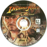 Indiana Jones and the Infernal Machine Box Art