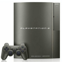 Sony PlayStation 3 CECHH01MG - Metal Gear Solid 4: Guns of the Patroits Box Art