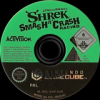 Shrek Smash 'n' Crash Racing Box Art