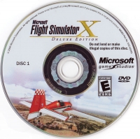 Microsoft Flight Simulator X - Deluxe Edition Box Art