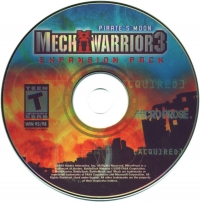 Mechwarrior 3: Pirate's Moon - Expansion Pack Box Art
