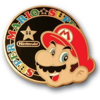 Club Nintendo - Super Mario Bros. Commemorative Pin (B) [NA] Box Art