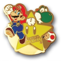 Club Nintendo - Super Mario Bros. Commemorative Pin (D) [NA] Box Art