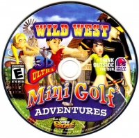 3D Ultra Mini Golf Adventures: Wild West Box Art