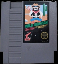 Wild Gunman (NES Version) Box Art