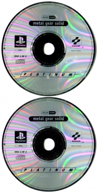 Metal Gear Solid - Platinum Box Art