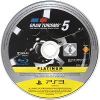 Gran Turismo 5 - Platinum Box Art