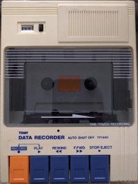 Tomy Tutor Data Recorder Box Art
