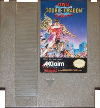 Double Dragon II: The Revenge (oval seal with ®) Box Art