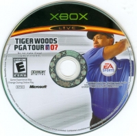Tiger Woods PGA Tour 07 Box Art