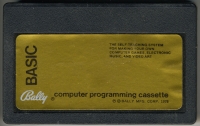 Bally Basic Computer Programing Cassette Expansion Box Art