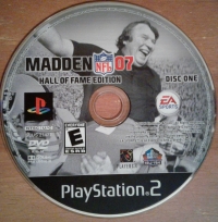 Madden NFL 07 - Hall of Fame Edition Box Art
