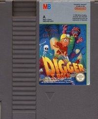 Digger T. Rock The Legend Of The Lost City Box Art