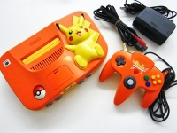 Nintendo 64 - Pokemon Pikachu (Orange & Yellow) Box Art