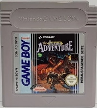 Castlevania: The Adventure [DE] Box Art