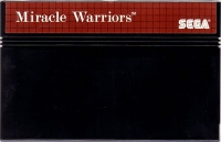 Miracle Warriors: Seal of the Dark Lord (Sega®) Box Art
