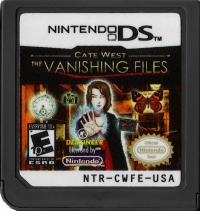 Cate West: The Vanishing Files Box Art