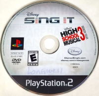 Disney Sing It: High School Musical 3: Senior Year Box Art
