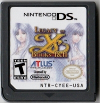 Legacy of Ys: Books I & II (Music CD Included) Box Art