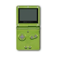 Nintendo Game Boy Advance SP - Lime Green Box Art