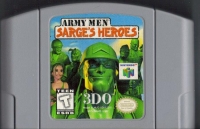 Army Men: Sarge's Heroes (gray cartridge) Box Art
