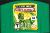 Army Men: Sarge's Heroes 2 (green cartridge) Box Art