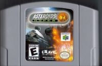 Asteroids Hyper 64 Box Art