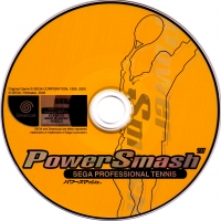 Sega Professional Tennis: Power Smash Box Art