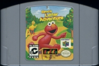 Elmo's Letter Adventure Box Art