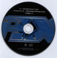 F-ZERO GX/AX Original Soundtracks Box Art