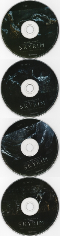 Elder Scrolls V, The: Skyrim Original Game Soundtrack Box Art