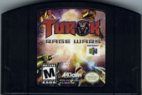 Turok: Rage Wars (black cartridge) Box Art