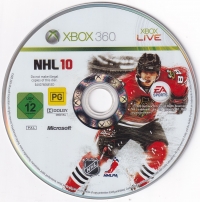 NHL 10 Box Art