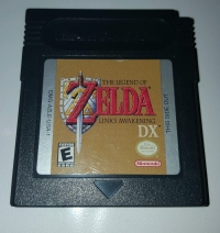 Legend of Zelda, The: Link's Awakening DX (black ESRB) Box Art