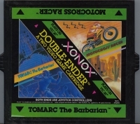 Tomarc the Barbarian / Motocross Racer Box Art