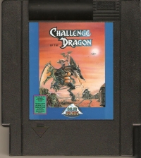 Challenge Of The Dragon (black cartridge) Box Art