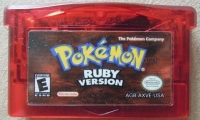 Pokémon Ruby Version Box Art