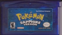 Pokémon Sapphire Version Box Art