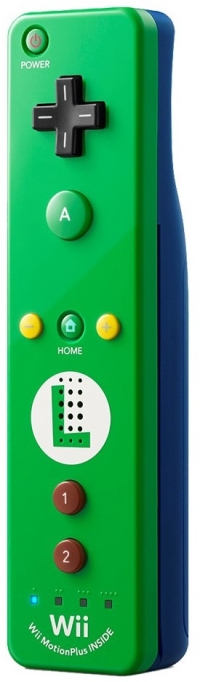 Nintendo Wii Remote Plus (Luigi) [EU] Box Art