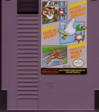 Super Mario Bros. / Duck Hunt / World Class Track Meet (Nintendo Seal of Quality) Box Art