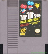 Balloon Fight (3 screw cartridge) Box Art