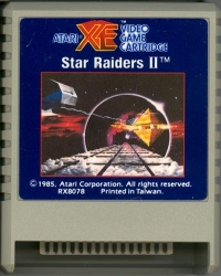 Star Raiders II Box Art